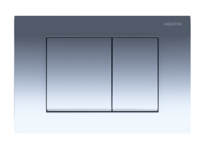 Изображение товара Панель смыва Aquatek с квадратными клавишами хром глянцевый модель KDI-0000010 (001B)