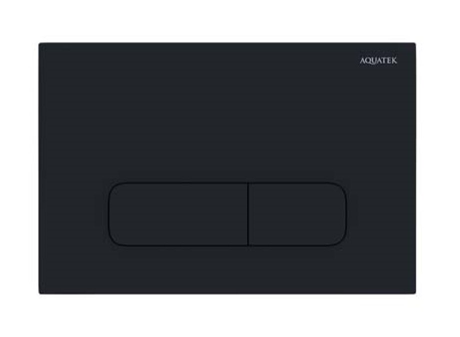 Изображение товара Панель смыва Aquatek KDI-0000017 002D черный матовый прямоугольная