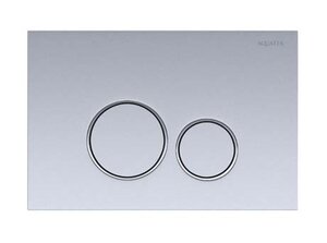 Изображение товара Клавиша смыва Aquatek KDI-0000019 (005C), механическая, цвет хром матовый