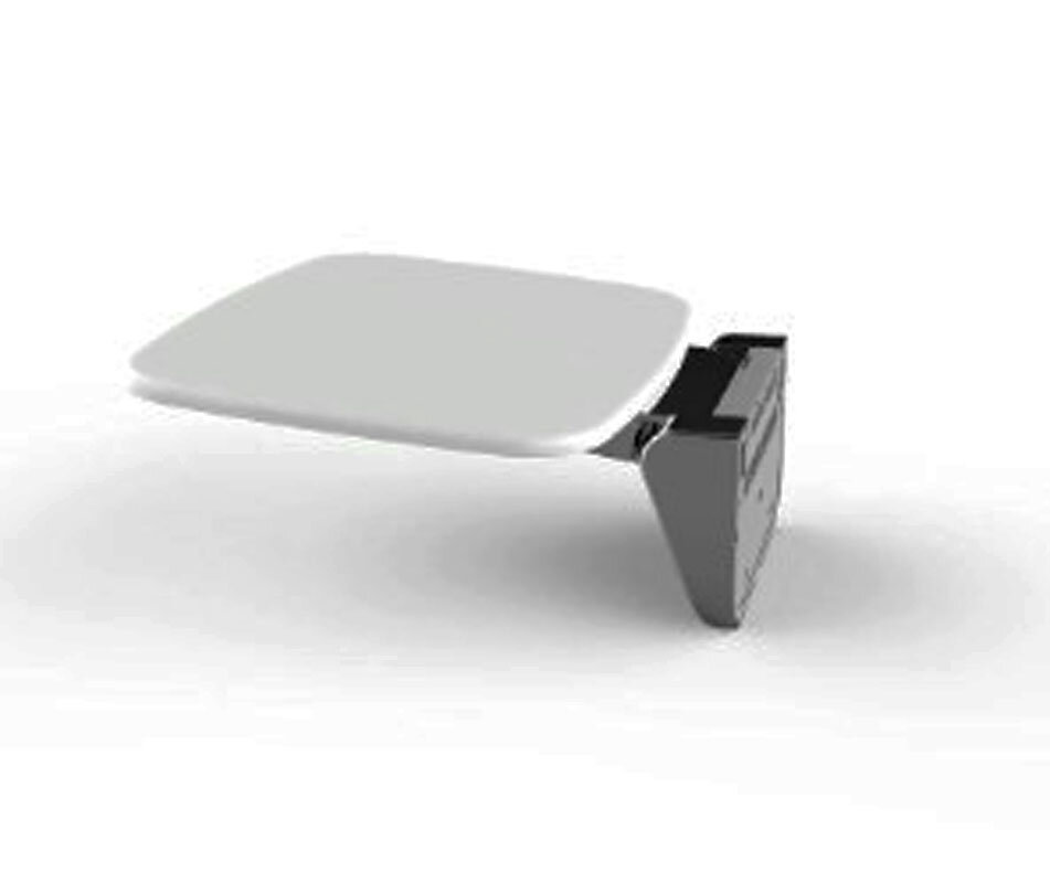 Изображение товара Складное сиденье для душа WasserKraft SS401 белое - комфорт и безопасность