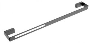 Изображение товара Полотенцедержатель Boheme Q gunmetall 60x7.5 см настенный латунь