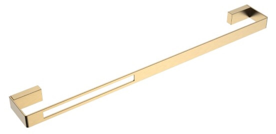 Изображение товара Полотенцедержатель Boheme Q MattGold 10942-MG, латунь, настенный 60×7.5×2.5 см