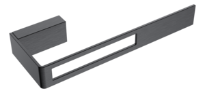 Изображение товара Полотенцедержатель Boheme Q gunmetall настенный металлический квадратный