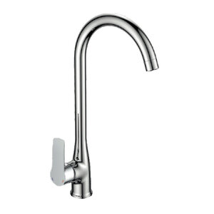 Изображение товара Смеситель для кухонной мойки Cron CN76095 хром однорычажный с поворотным изливом