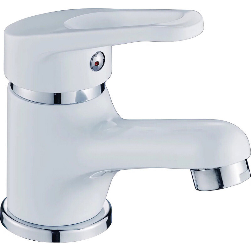 Изображение товара Смеситель для раковины Cron, белый/хром, CN1013-8