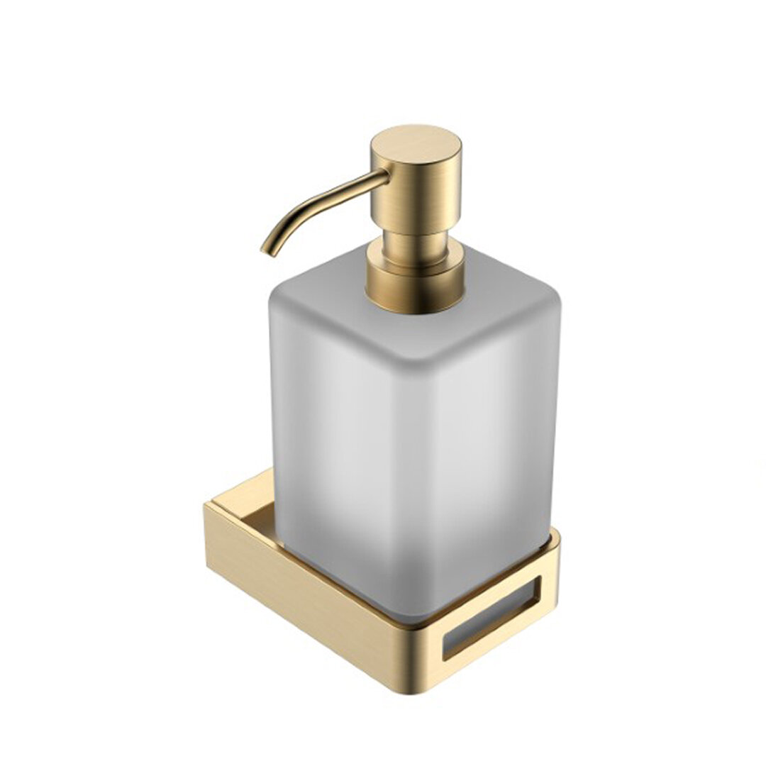 Изображение товара Дозатор жидкого мыла Boheme Q, mattgold, 10957-MG Изображение товара Дозатор жидкого мыла Boheme Q, mattgold, 10957-MG