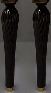 Изображение товара Ножки для мебели Armadi Art Spirale 848-B-45 45.5 см, черный