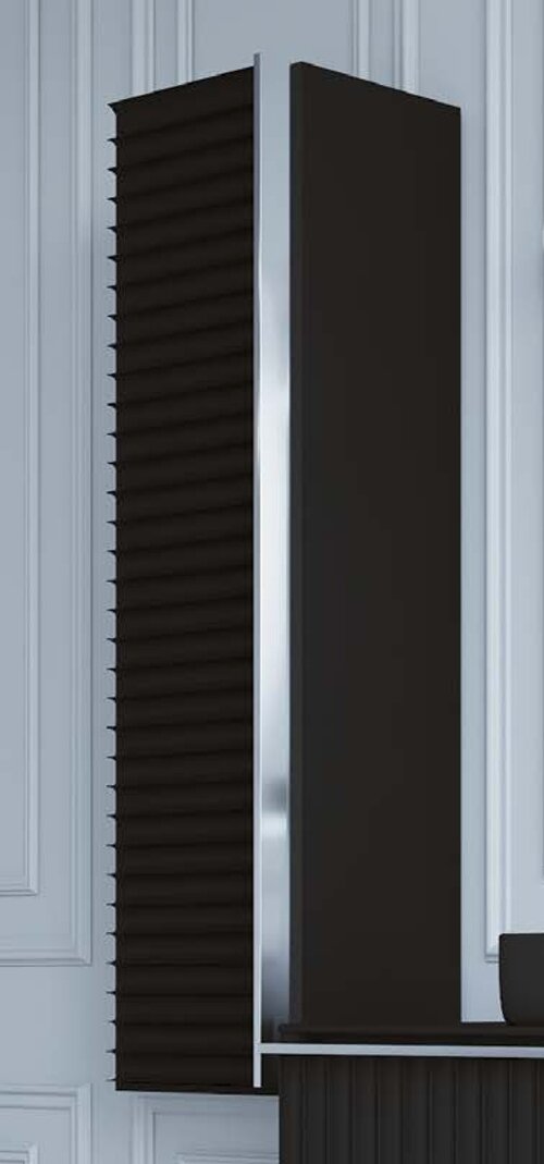 Изображение товара Пенал Armadi Art Canale 846-BCR 35 см, черный, хром