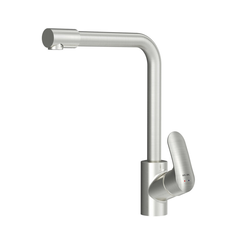 Изображение товара Смеситель для кухни Am.Pm Like F8005711 с каналом для питьевой воды, сатин