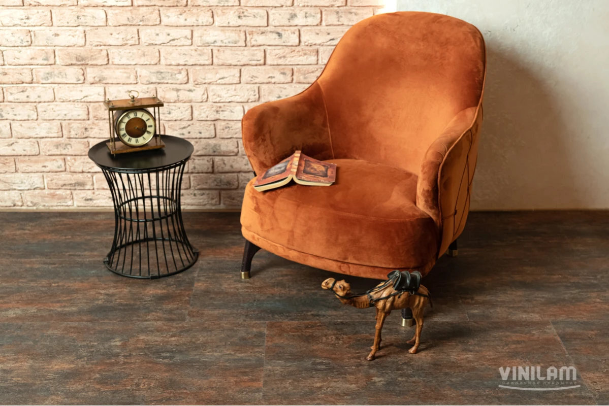 Изображение товара Виниловый ламинат Vinilam Ceramo Stone Керамическая Сталь 71617, плитка 47 х 94 см, интегрированная пробковая подложка, замковый Изображение товара Виниловый ламинат Vinilam Ceramo Stone Керамическая Сталь 71617, плитка 47 х 94 см, интегрированная пробковая подложка, замковый
