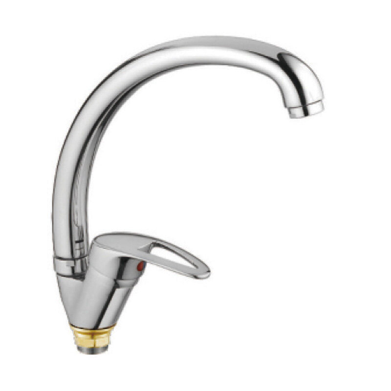 Изображение товара Смеситель для кухонной мойки Cron CN4114-2 хром поворотный аэратор