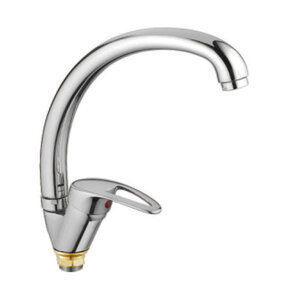 Изображение товара Смеситель для кухонной мойки Cron CN4114-2 хром поворотный аэратор