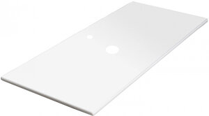 Изображение товара Столешница Armadi Art Vallessi 840-100-W 101 см, прямая, белый