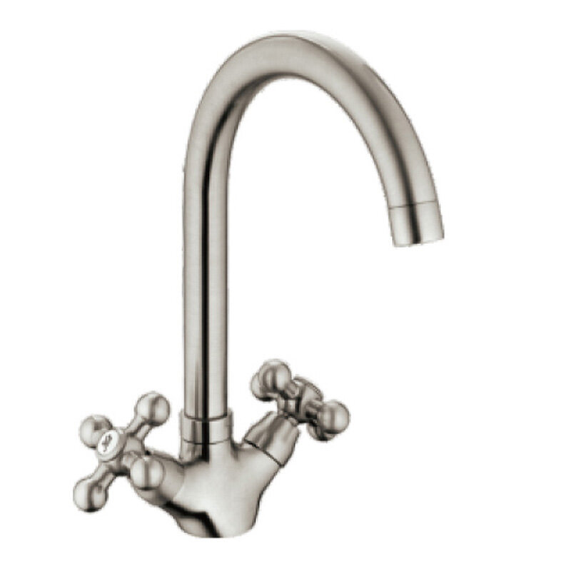 Изображение товара Смеситель Cron CN4019-5 для кухонной мойки с сатиновым покрытием