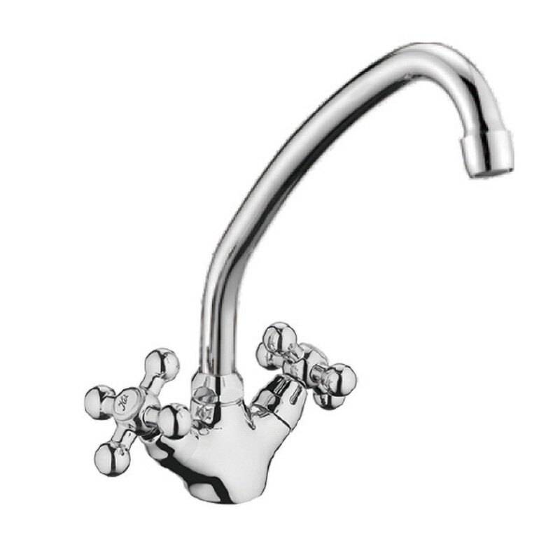 Изображение товара Смеситель для кухонной мойки Cron хром CN4019-2