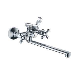 Изображение товара Смеситель для ванны и душа Cron, с душевым гарнитуром, хром, CN2224