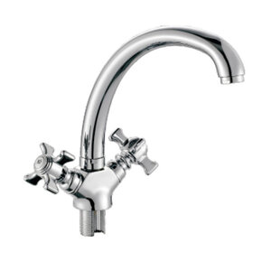 Изображение товара Смеситель для кухонной мойки Cron, хром, CN4724