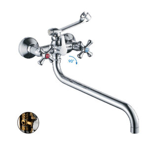 Изображение товара Смеситель для ванны и душа Cron, с душевым гарнитуром, хром, CN2642-3