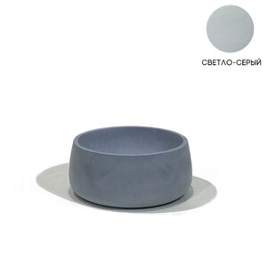 Изображение товара Раковина Onlybeton Чаша 0111004202 39 см, накладная, светло-серый матовый