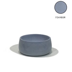 Изображение товара Раковина Onlybeton Чаша 0111004204 39 см, накладная, голубой матовый