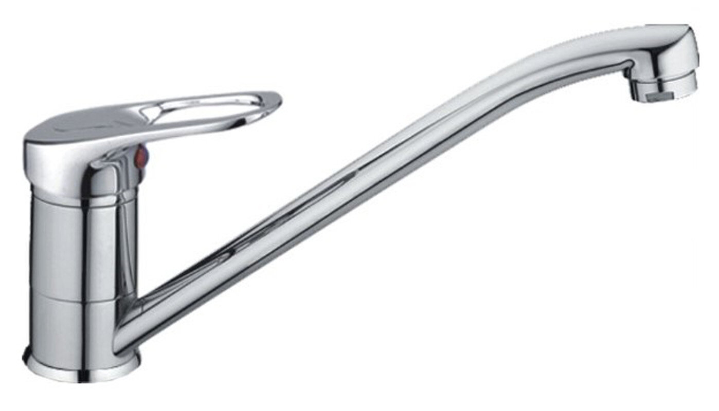 Изображение товара Смеситель для кухонной мойки Cron, хром, CN4237