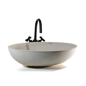 Изображение товара Раковина Onlybeton Овал 58 х 41 см, накладная, молочный матовый