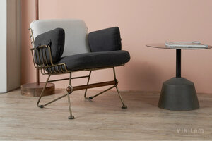 Изображение товара Виниловый ламинат Vinilam Cork Дуб Льеж 10-015 замковый 122 см, класс 43