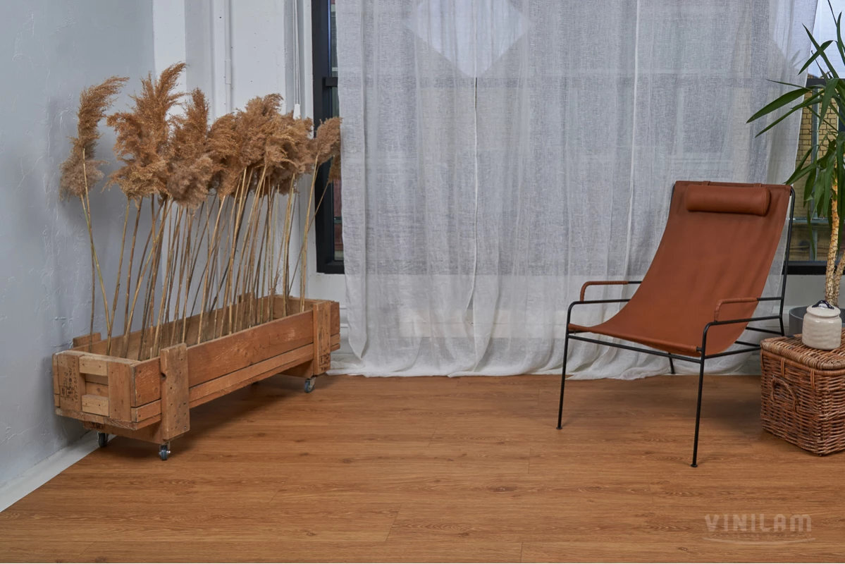 Изображение товара Виниловый ламинат Vinilam Cork 10080V 22.7 х 122 см