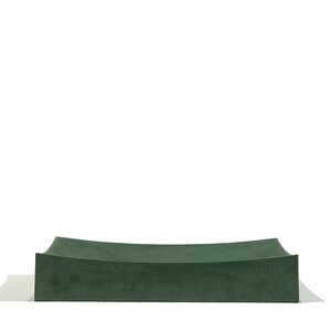 Изображение товара Раковина Onlybeton Ларго 0111010308, 70 х 40 см, накладная, зелёный матовый