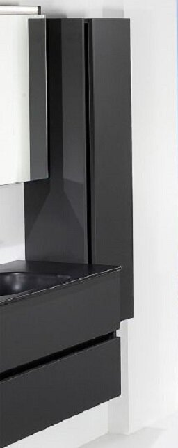 Изображение товара Пенал Armadi Art Vallessi 35 см подвесной, антрацит матовый, 836-A matt