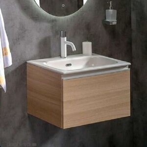 Изображение товара Тумба под раковину Armadi Art Vallessi 60 см подвесная, light oak, 837-060-L