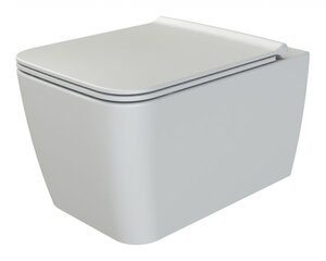 Изображение товара Подвесной безободковый унитаз Boheme Zen 967-WM белый матовый, Италия