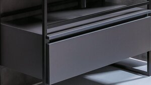 Изображение товара Подвесной ящик под консоль Armadi Art Loft 100 см антрацит