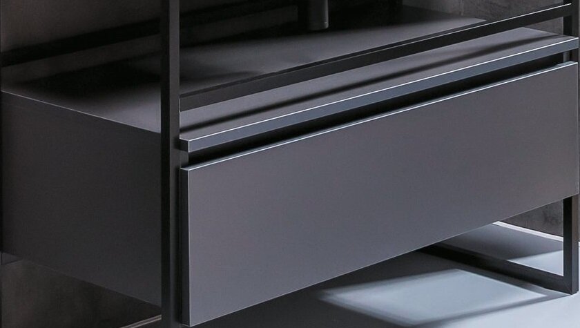 Изображение товара Ящик под консоль Armadi Art Loft 120 см подвесной, антрацит, 894-120-A