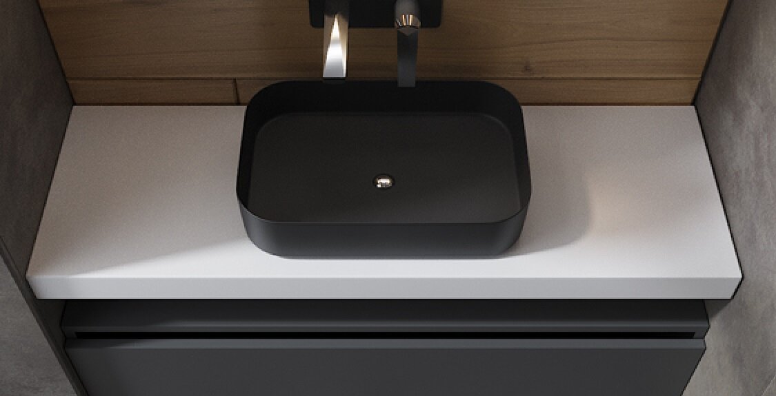 Изображение товара Столешница Armadi Art Flat 120 см белая из искусственного камня Corian Изображение товара Столешница Armadi Art Flat 120 см белая из искусственного камня Corian