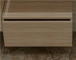 Изображение товара Тумба под раковину Armadi Art Flat 100 см с подвеской светлый дуб