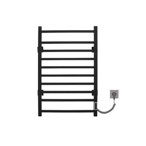 Изображение товара Полотенцесушитель электрический Vincea 50х80, высота 80 см x ширина 50 см, матовый черный , VTD-1LBE