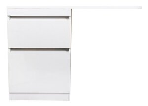 Изображение товара Тумба под раковину Style Line Даллас 120 Люкс 60 см напольная белая для стиральной машины