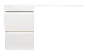 Изображение товара Тумба с раковиной Style Line 100 Люкс СС-00002349, 40 см, подвесная, под стиральную машину, белая