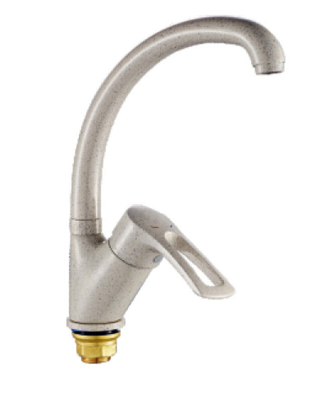 Изображение товара Смеситель для кухонной мойки Cron мраморный CN77318-MC