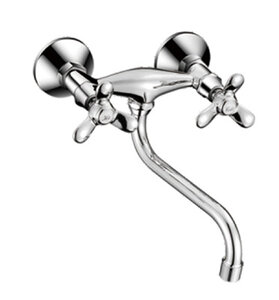 Изображение товара Смеситель для кухонной мойки Cron, хром, CN4612