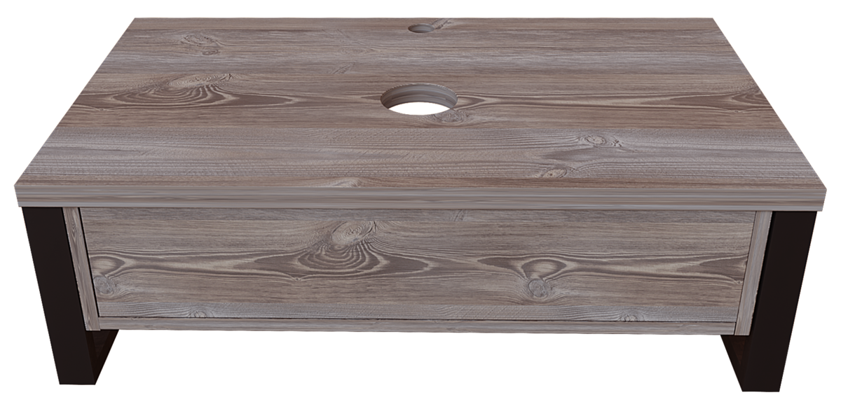 Изображение товара Тумба под раковину 1Marka Grunge Loft 70П, дуб намибия, подвесная, 70 см