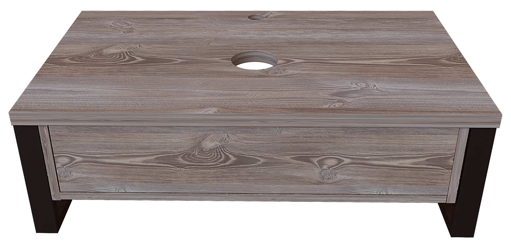 Изображение товара Тумба под раковину 1Marka Grunge Loft 70П, дуб намибия, подвесная, 70 см