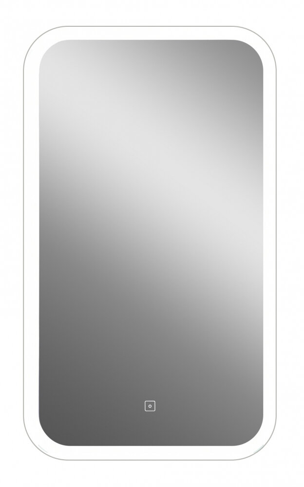 Изображение товара Зеркало Континент Mini Led 70 см с подсветкой, подвесное, белое Изображение товара Зеркало Континент Mini Led 70 см с подсветкой, подвесное, белое