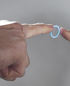 Изображение товара Зеркало Континент Glamour ЗЛП227 Led 70 см, с подсветкой