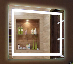 Изображение товара Зеркало Континент Rimini ЗЛП680 Led 70 см, с подсветкой