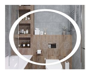 Изображение товара Зеркало Континент Galaxy ЗЛП28 Led 100 см, с подсветкой