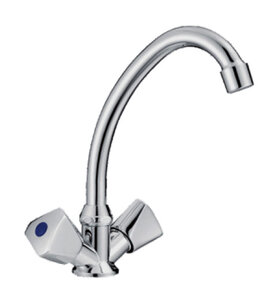 Изображение товара Смеситель для кухонной мойки Cron CN4011 хром двухвентильный