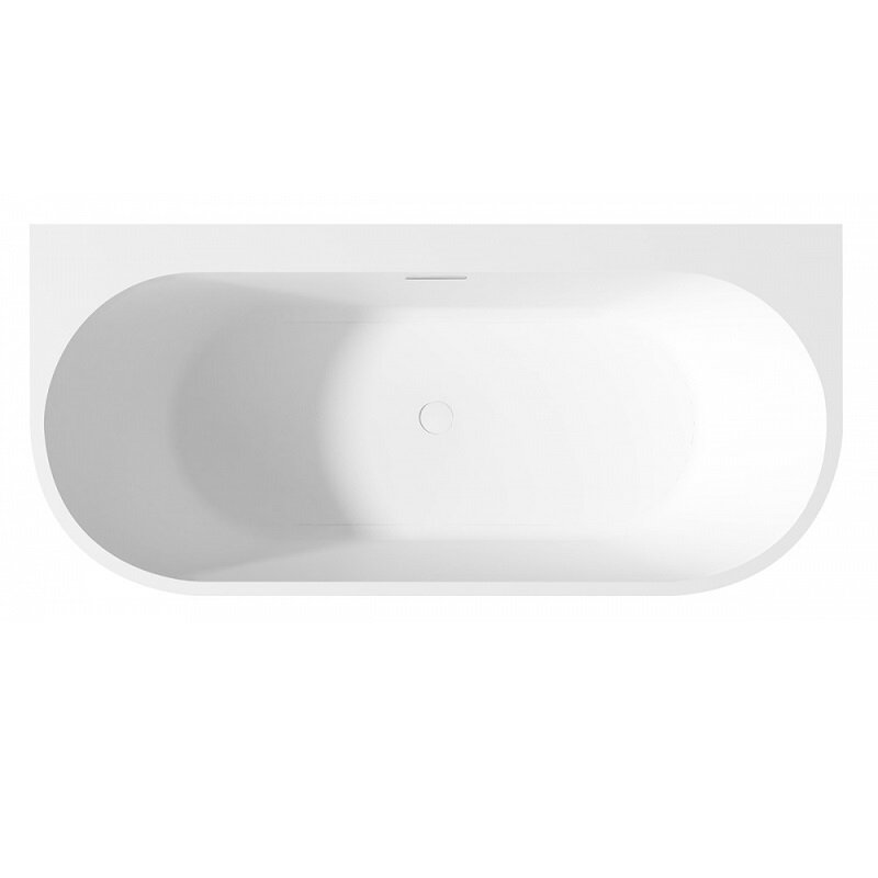 Изображение товара Ванна акриловая Abber AB9310 170x78 см белая приставная Германия