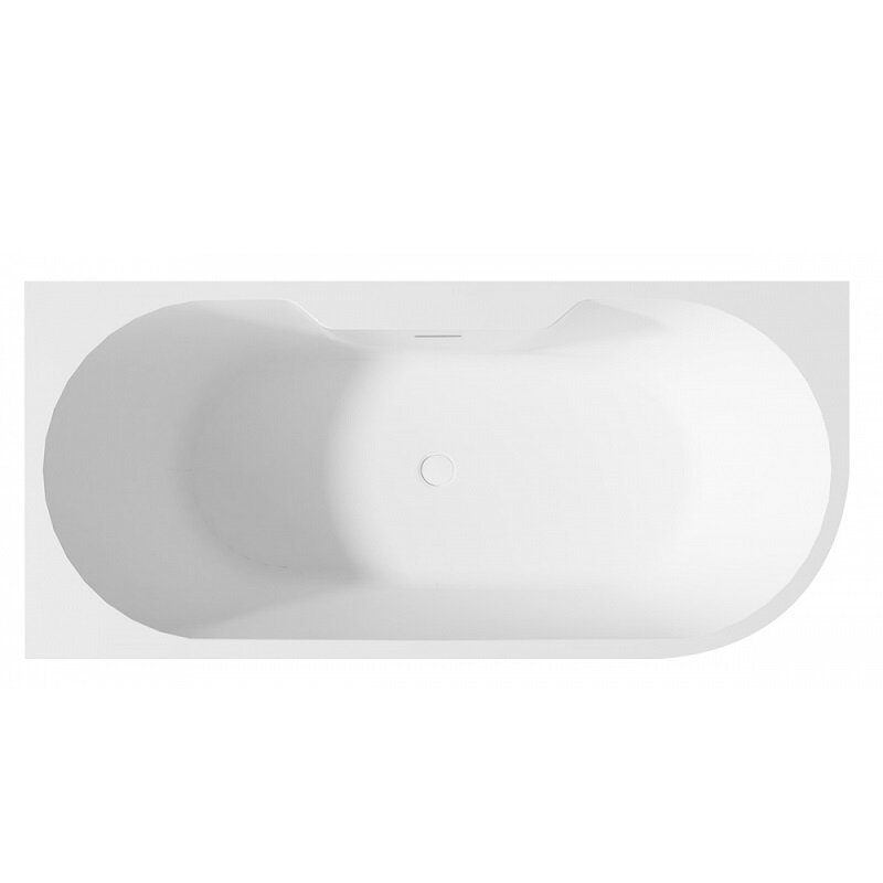 Изображение товара Акриловая ванна Abber 170 х 78 см встраиваемая, белая, без гидромассажа